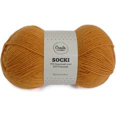 Socki Garn Ensfarget Ullmiks 100 g Adlibris