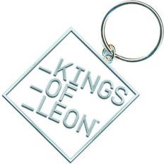 ROCK OFF Kings Of Leon - Keyring Block Logo in One Band