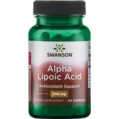 Vitaminer & Kosttilskudd Swanson ALA Alpha Lipoic Acid mg 60 st