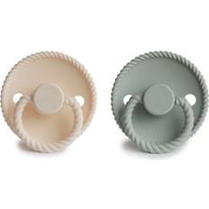 Rope Silicone Pacifier Pack of 2