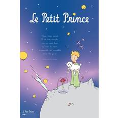 Purple Posters Close Up petit prince der kleine prinz Poster