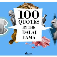 Religioner & Filosofier Lydbøger 100 Quotes by the Dalaï Lama Dalai Lama 9782821178236 (Lydbog, CD)