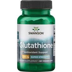 Swanson L-Glutathion 200 mg 60 Veganske Kapsler 60 stk