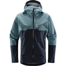 Stål Ytterkläder Haglöfs ROC Sloper Proof Jacket Men Steel blue/Tarn blue