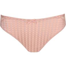 Checkered Knickers PrimaDonna Women's Madison Lace Trim Rio Bikini Panty - Pink