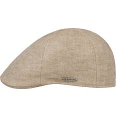 Stetson Gubbkeps Flat cap Linen Duck Cap beige Storlek: cm