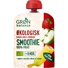 Grøn Balance smoothie jordbær/banan ØKO