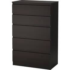 IKEA Kullen Black/Brown Chest of Drawer 70x112cm