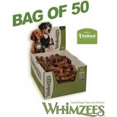 Whimzees xs toothbrushes bag of 50 vegetarian dog chews 3 flavour mix