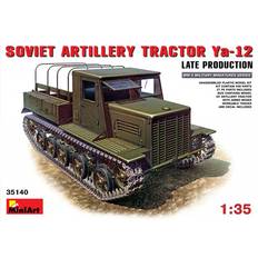 Scale Models & Model Kits Miniart Ya-12 Late Prod Soviet Artillery Tractor 1:35