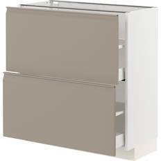 Aluminium Skåp IKEA METOD Matt Dark Beige Skåp