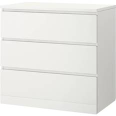 IKEA MALM White Byrå 80x78cm