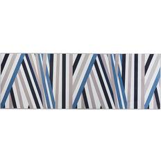 Beliani Ryamatta 70 x 200 cm Svart/Vit Multifärgad, Svart, Vit