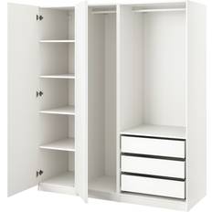 IKEA PAX/VIKANES White Garderob 175x201.2cm
