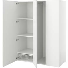 Garderob 140 cm möbler Ikea PLATSA White Garderob 140x181cm