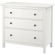 Hemnes byrå Ikea Hemnes Stained White Byrå 108x96cm