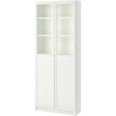 IKEA BILLY/OXBERG White Bokhylla 202cm