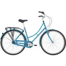 Raleigh Cyklar Raleigh Darlington 7G 2023 - Glossy Light Blue Damcykel