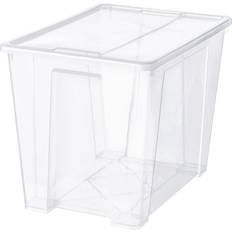 IKEA SAMLA Transparent Förvaringslåda 65L