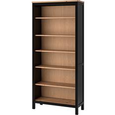 IKEA Boghylder IKEA HEMNES Black/Brown/Light Brown Bogreol 197cm