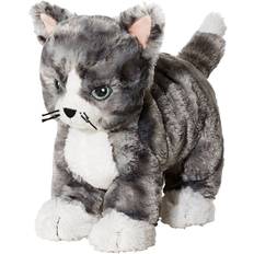 IKEA LILLEPLUTT Mjukdjur, katt grå vit