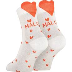 Dam - Natur Strumpor Maloja GiauM Socks Glacier Milk weiss