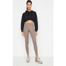 Trendyol Collection Collection Sport-leggings Braun Hoher Bund für Damen