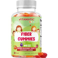 Vitamins & Supplements Vitamatic Vitamatic Kids Prebiotic Fiber Gummies for Sugar