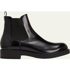 Prada Boots Prada Brushed Leather Chelsea Boots