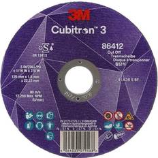 3M Elverktygstillbehör 3M CubitronTM Skæreskive, 86412, T41, 125 x 1,6 x 22,23 EN, 25/pakning, 50 stk./k