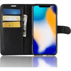 Teknikproffset Plånboksväska iPhone XS Max Svart