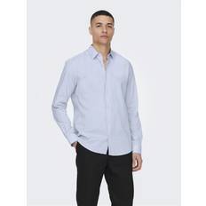 Only & Sons Ensfarvet Slim Fit Skjorte