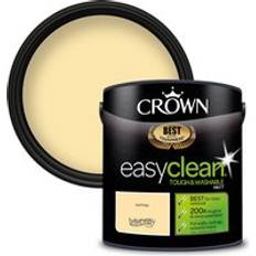 Paint Crown Easyclean Washable & Wipeable Multi Surface Sunrise Wall Paint Yellow 2.5L
