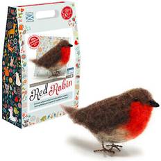 Needlework Kits Red robin needle felting kit