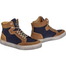 Kobe Motorcycle Shoes - Blue/Yellow
