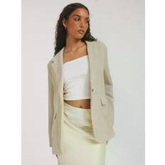 Samsøe Samsøe Blazere Samsøe Samsøe Longblazer Haven - Beige/Creme