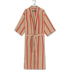 Rød Morgenkåber & Badekåber ferm LIVING Field Robe Morgenkåbe Camel/Red