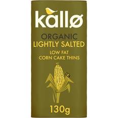 Kallo lightly salted corn cake thins 130g