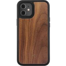 Boucliers Woodcessories Coque pour iPhone 12 Mini en bois véritable EcoBump