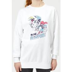 Dam - Jultröjor - Vita DC Comics To The Slopes! Women's Christmas Jumper White