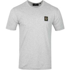 Men - Silver T-shirts Belstaff Classic T-Shirt in Old Silver Heather Norton Barrie