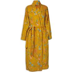 Geel Nachtkleding Studio Les Fleurs Badjas - Yellow