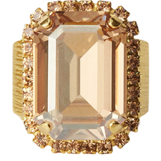 Caroline Svedbom Lydia Cocktailring Gold Golden Shadow