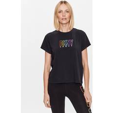 DKNY T-Shirts DKNY Sport T-Shirt DP3T8782 Schwarz Classic Fit