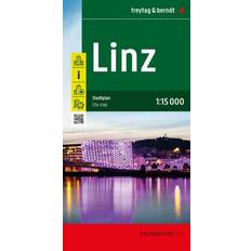 Linz, Stadtplan 1:15.000, freytag & berndt