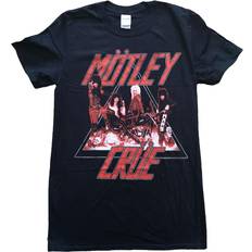 Band t shirts ROCK OFF icial motley crue t shirt too fast cycle black classic metal band tee