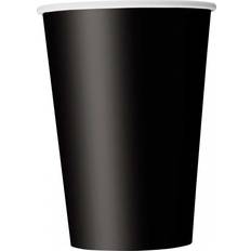 Paper Cups Unique party cups black 355 ml 10 pieces