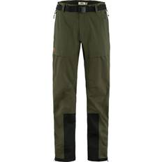 Fjällräven Men's Keb Eco-Shell Trousers, XL, Deep Forest