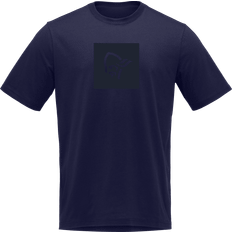 Norrøna Herre Tøj Norrøna Men's /29 Cotton Viking T-shirt, S, Indigo Night