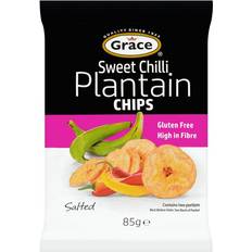 Food & Drinks Grace Salted Sweet Chilli Plantain Chips 85g